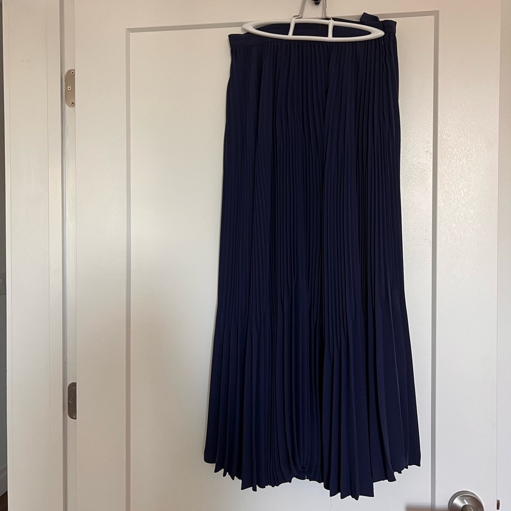 Theory Pleated Maxi Skirt size 4